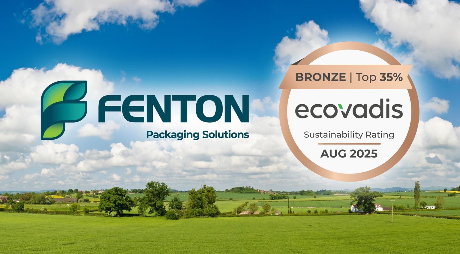 EcoVadis Bronze rating demonstrates Fenton Packaging Solutions’ commitment to sustainability
